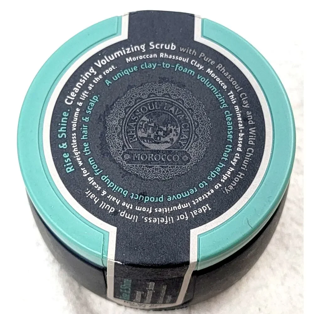 Tweak’d Rise & Shine Volumizing Scrub 8 oz Rhassoul Clay NEW Sealed